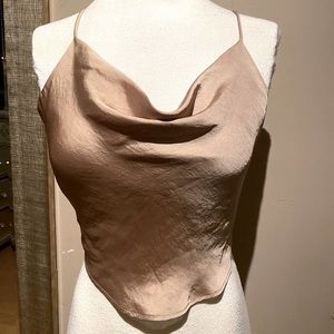 Silk like material crop!